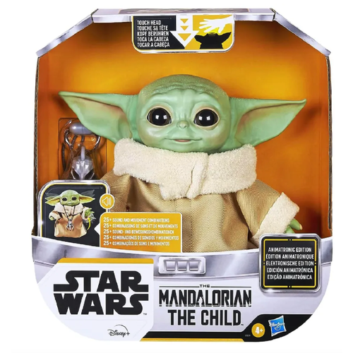Интерактивная игрушка Малыш Йода 18 см - Star Wars Grogu Mandalorian The Child Animatronic F1119