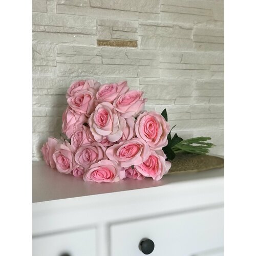 Искусственные розы декоративные цветы для интерьера дома, офиса