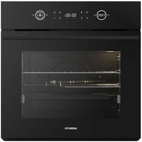 Духовой шкаф Электрический Hyundai HEO 6752 BG черный 52578₽