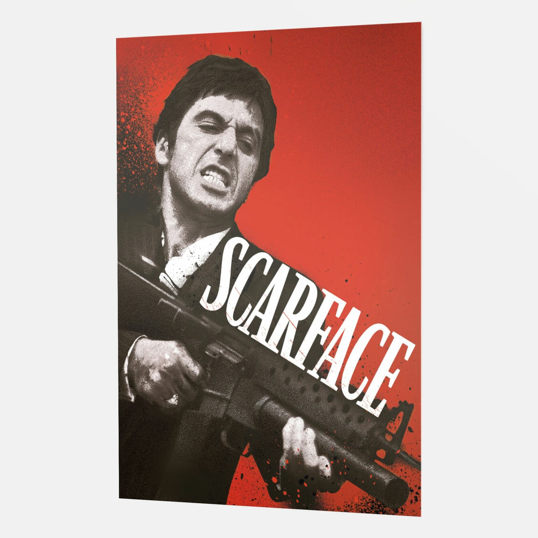 Постер (плакат) на стену с Тони Монтана, Лицо со шрамом 60x90 см. от Poster4me