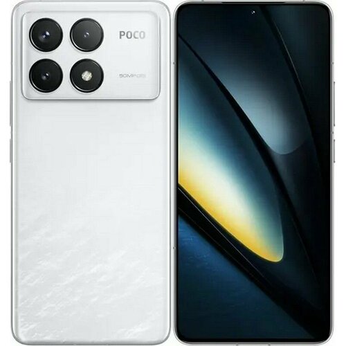 Смартфон Xiaomi POCO F6 Pro 12256GGb White Белый Global Dual Sim 46150₽