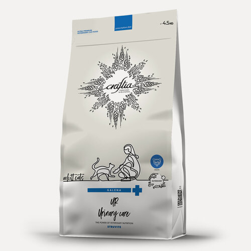 Изображение товара CRAFTIA GALENA CAT URINARY сухой корм для кошек для растворения струвитных камней 1,4 кг