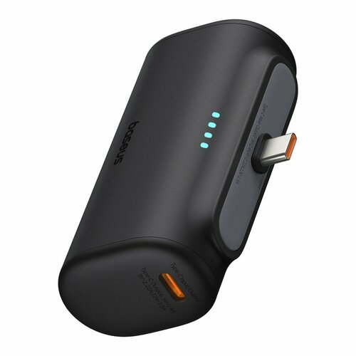 Компактный повербанк Baseus Compact Fast Charging 1-порт USB-C 20W5000mAh черный 4027₽