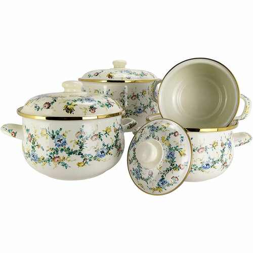 Набор посуды Vellezza VZ-1001CM 1.5/3/5.5/6.5л