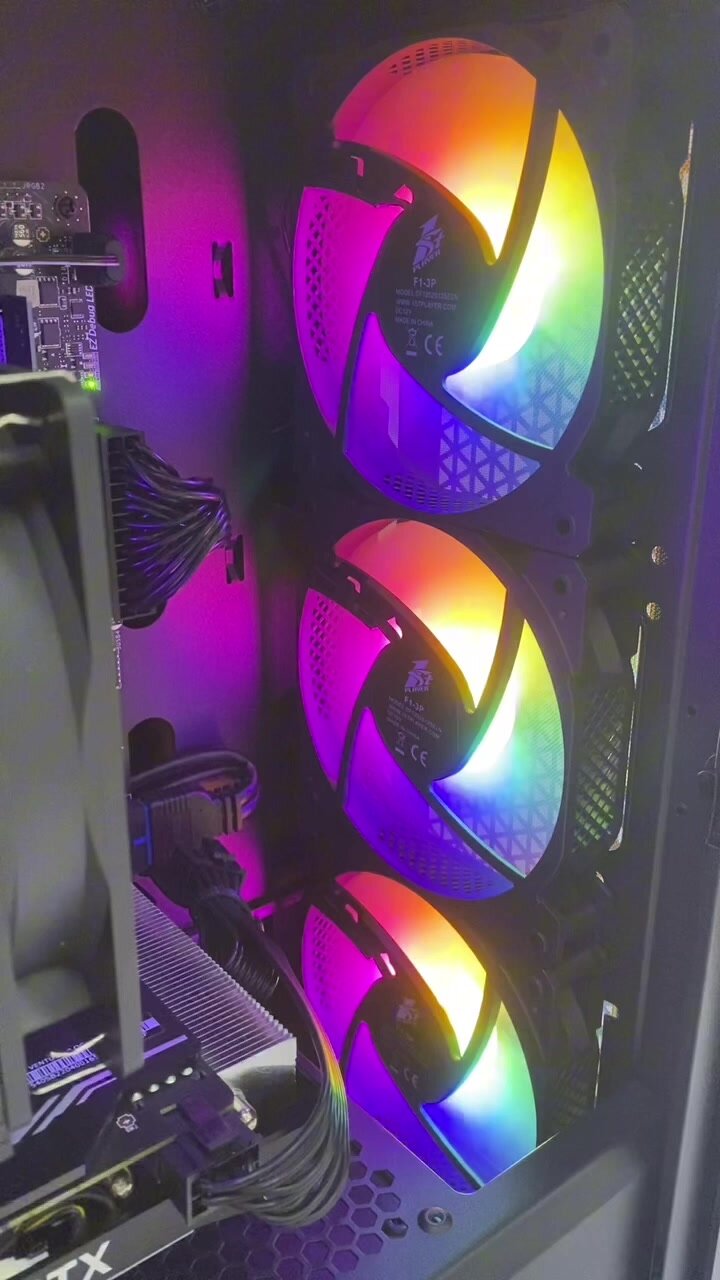 Игровой ПК (ryzen 7 3700х / 8 / SSD 1000 / HDD 1000 / RX 6600 XT 8GB ...