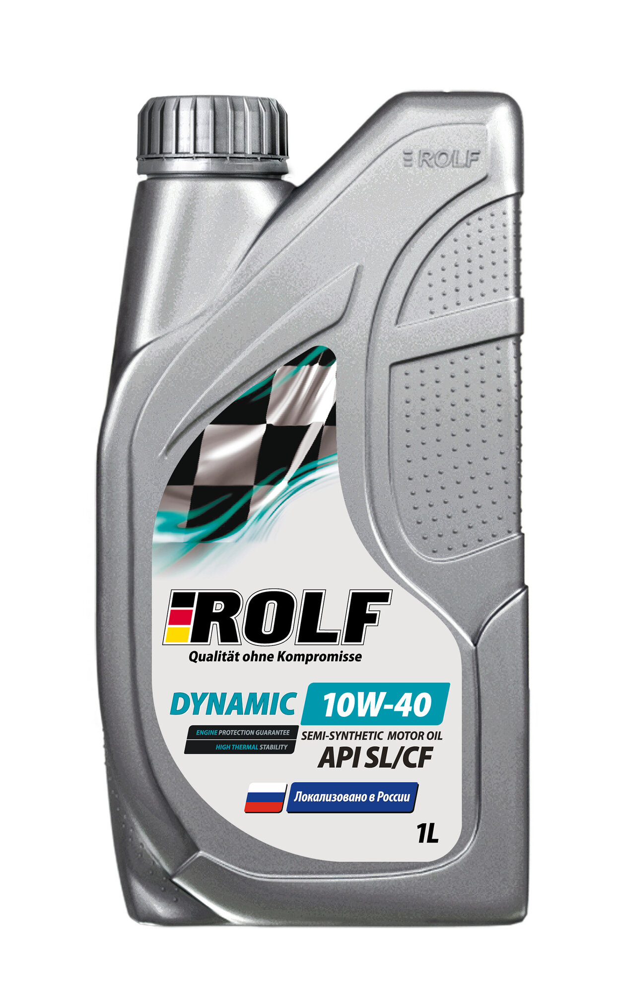 Моторное масло ROLF Dynamic SAE 10W-40 API SL/CF Полусинтетическое 1 л
