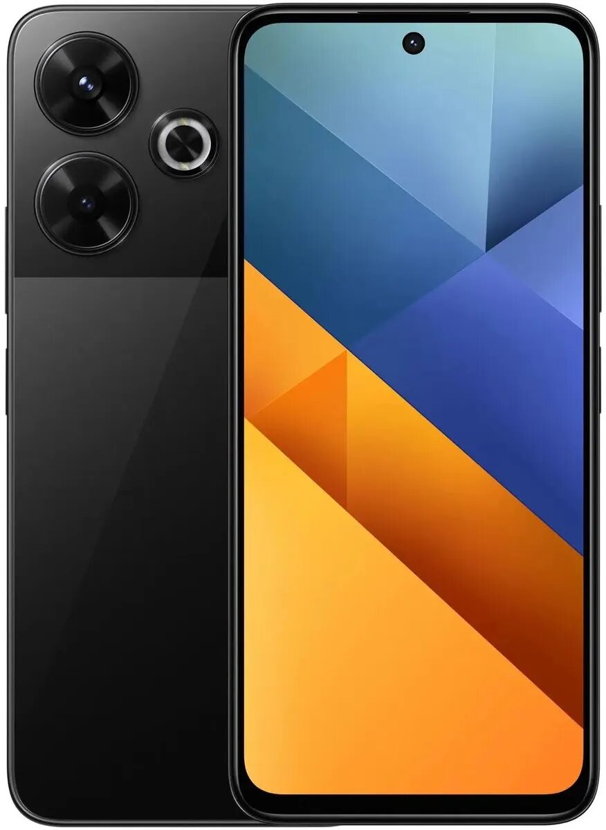 Смартфон Xiaomi Poco M6 6/128Gb Black РСТ