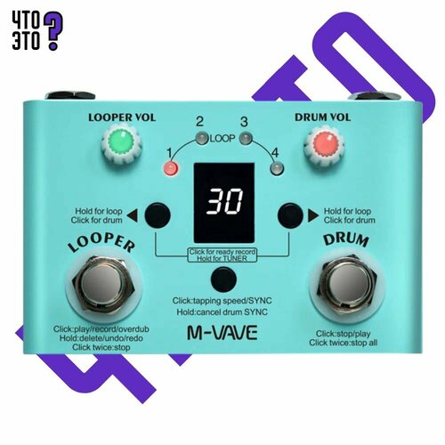 Гитарный процессор M-VAVE 