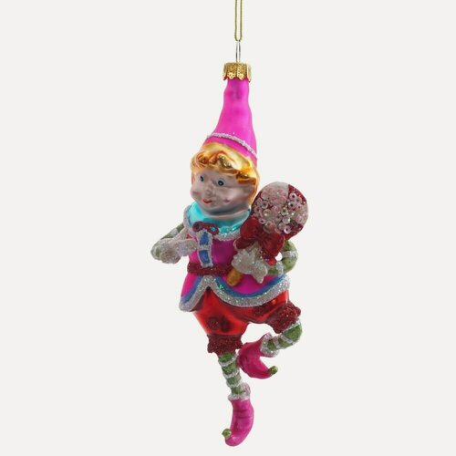 Изображение товара Елочная игрушка Клоун, 7х4,5х16 см KSM-809398