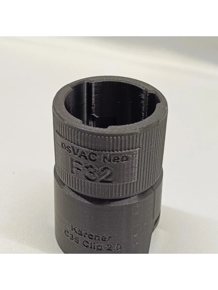 Адаптер osVAC neo F32 Kärcher C35 Clip, необходимым компонентом для расширения возможностей вашей техники — фото 1