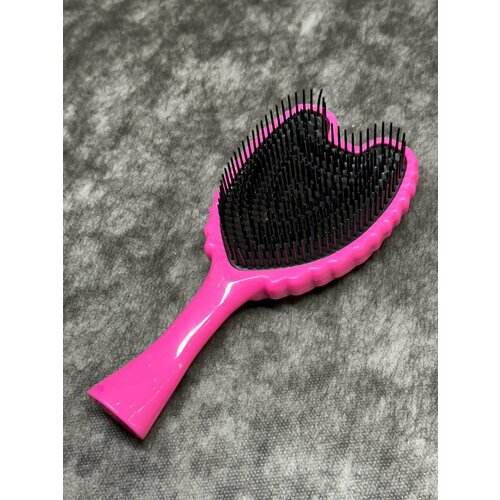 Расческа ANGEL Detangling brush малиновый
