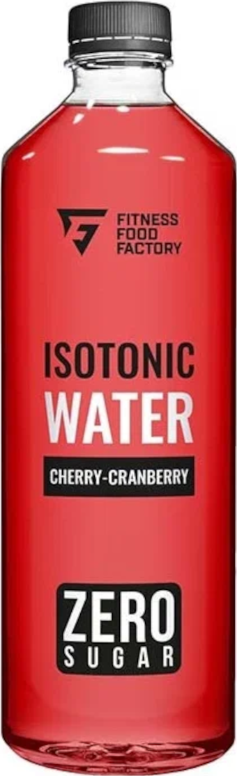 Fitness Food Factory 0,5л.*8шт. Напиток Isotonic water Вишня - Клюква Фитнес Фуд Фэктори — фото 1