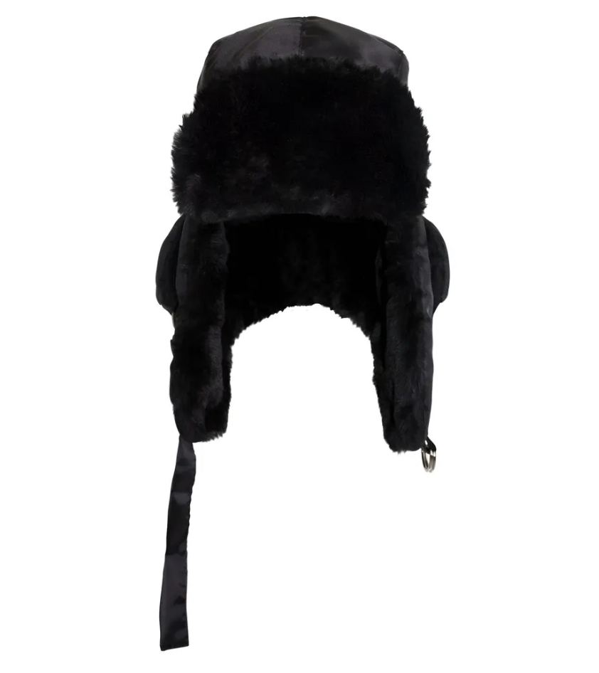 Шапка-ушанка СИРИУС Базовая коллекция для мужчин и женщин, размер 57-59, черный — фото 1