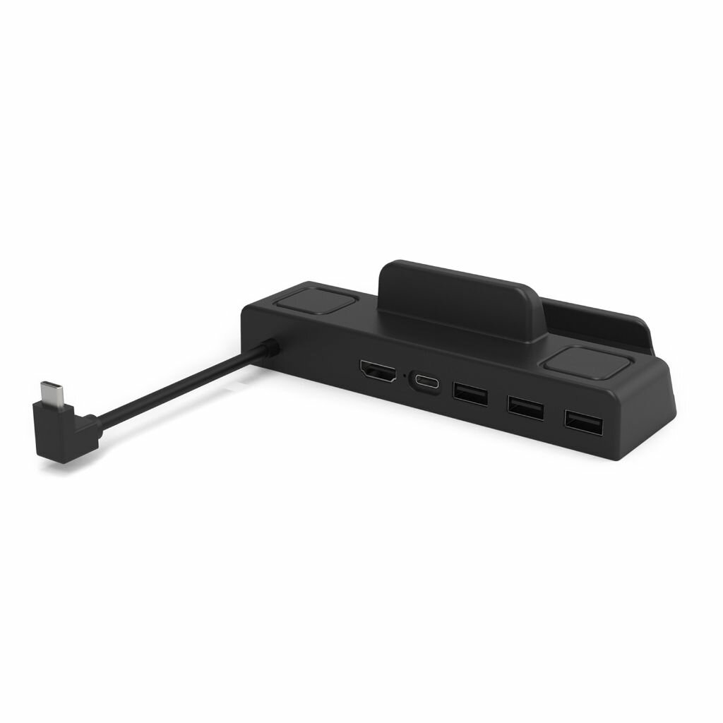 Док-консоль с док-станцией 4K60 Гц, Gigabits Ethernet, USB Type-C 65W для SteamDeck
