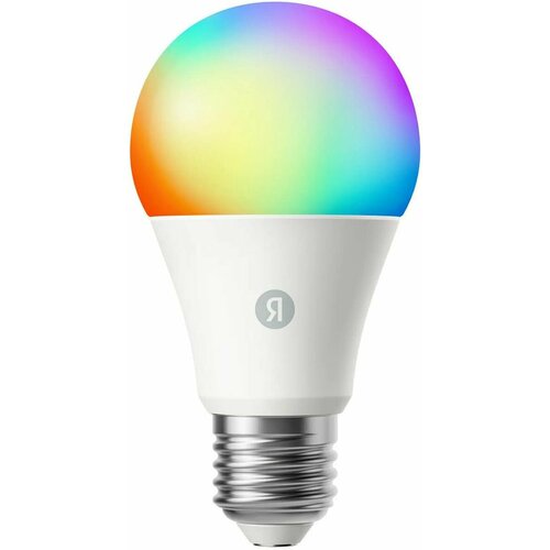 Умная лампа яндекс YNDX-00558 E27 RGB 9Вт 806lm 1197₽