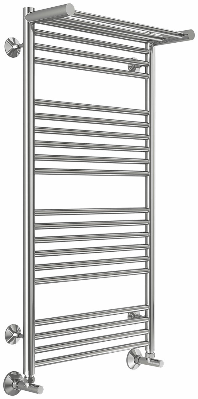 Полотенцесушитель водяной Terminus Аврора с полкой П20 500х1000