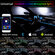 Светодиодная лента RGB для салона автомобиля, неоновая лента с уп...