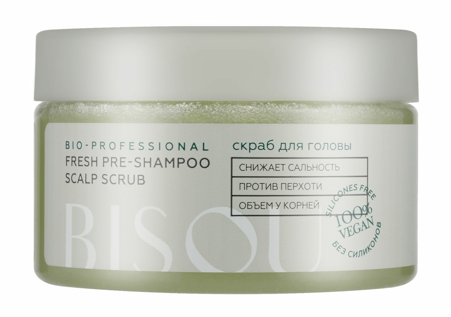BISOU Скраб для кожи головы Fresh Pre-Shampoo Scalp Scrub, 250 мл