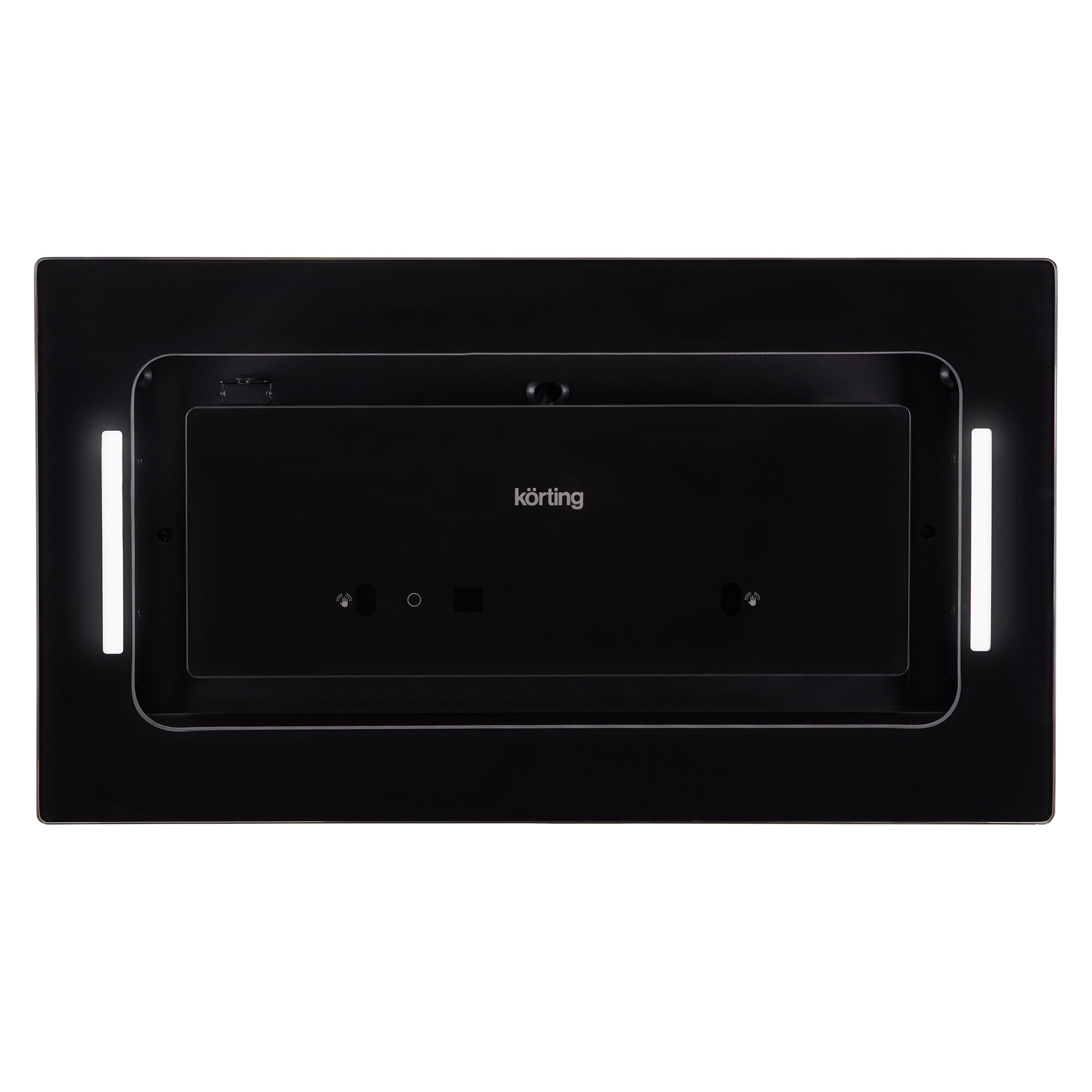 Встраиваемая вытяжка Korting KHI 6099 ICGN ширина 60 см, производительность 900 м3/ч, 5 скоростей, черное стекло