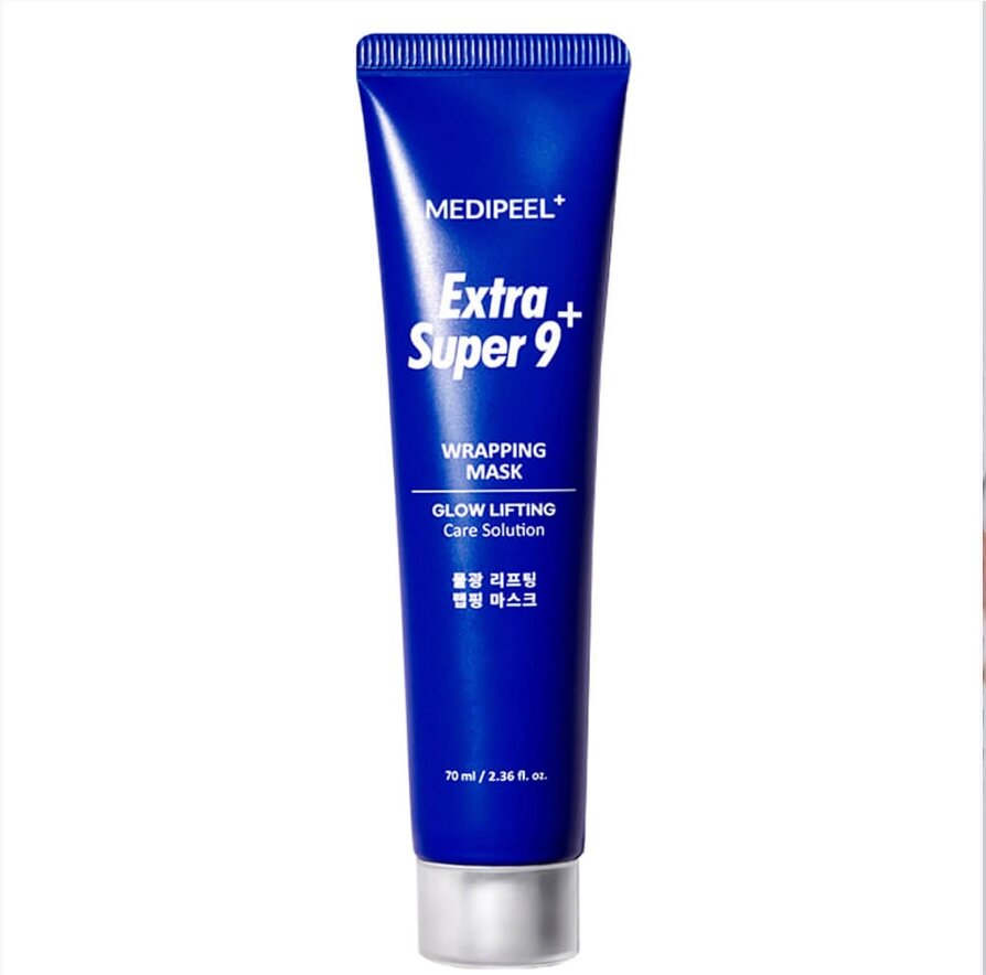 Маска-плёнка c кислотами MEDIPEEL Extra Super 9 Plus Water Glow Lifting Wrapping Mask 70 мл