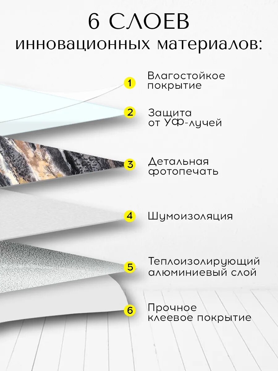 Стеновые панели Conflate, самоклеящиеся для стен, черный, коричневый, 30*30 см, 20шт. — фото 1