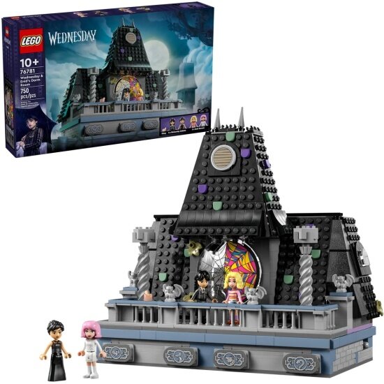 Конструктор Lego ® Wednesday™ 76781 Комната Венсдей и Энид в общежитии