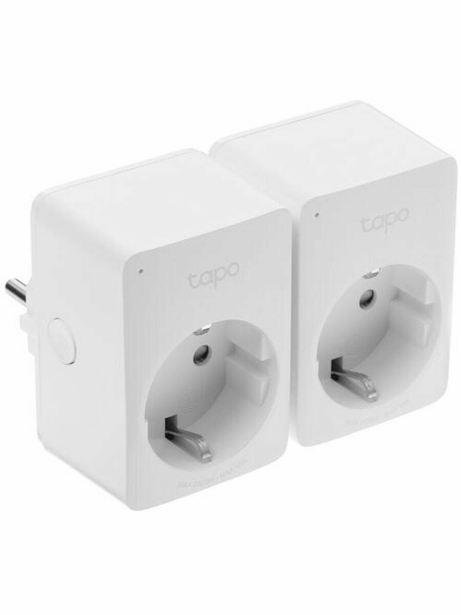 Умная розетка TP-Link Tapo P100(2-pack)