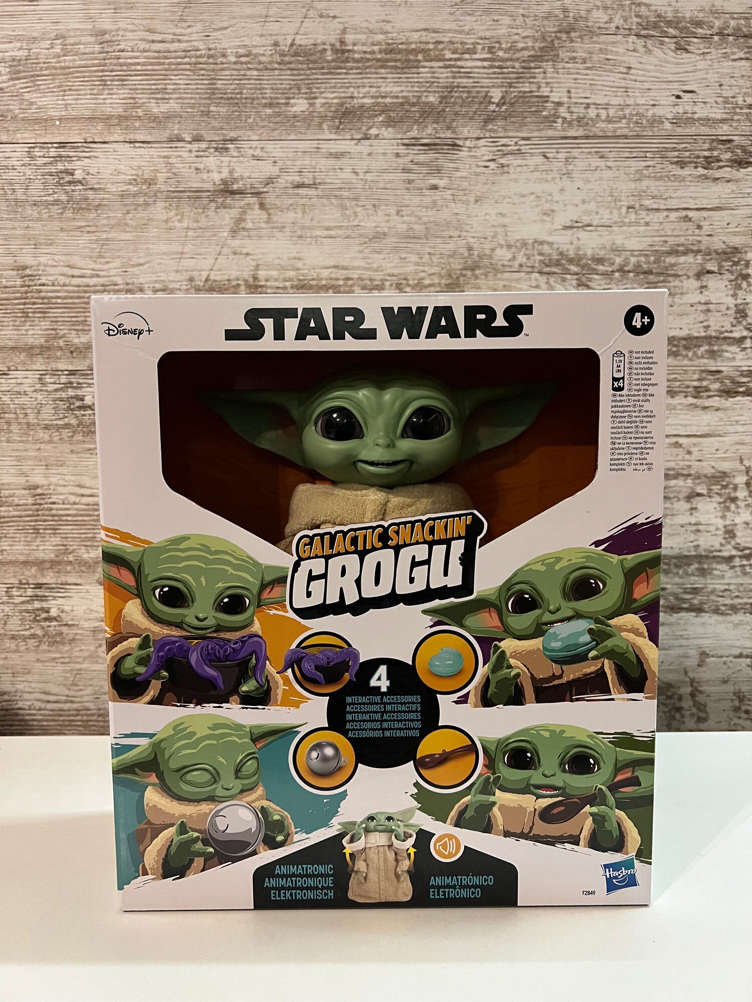 Фигурка Hasbro Star Wars Мандалорианец Игрушка-аниматроник Грогу, Grogu Animatronic 23 см от Hasbro