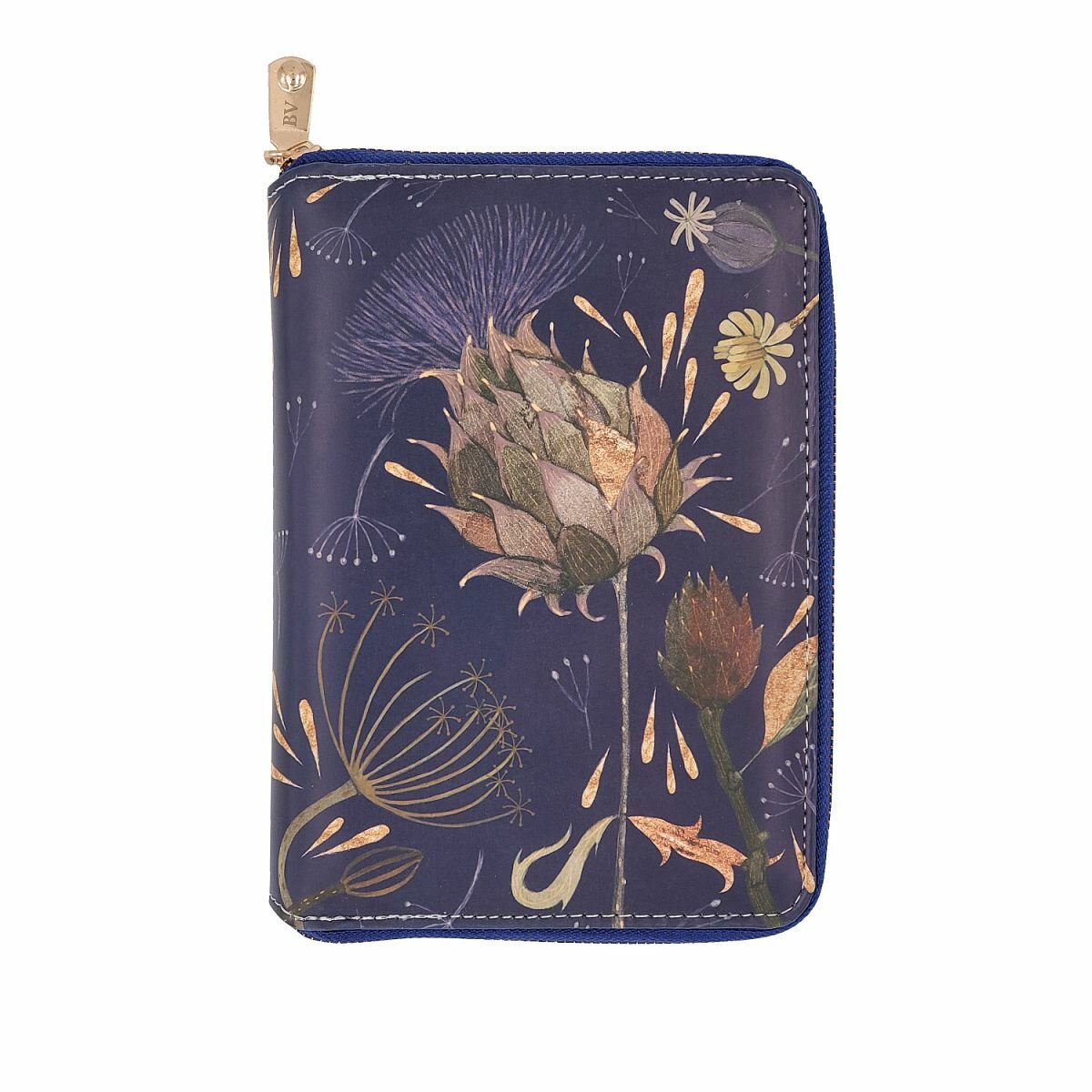 Ежедневник на молнии А5 BrunoVisconti "Flora Carduus" 200 страниц