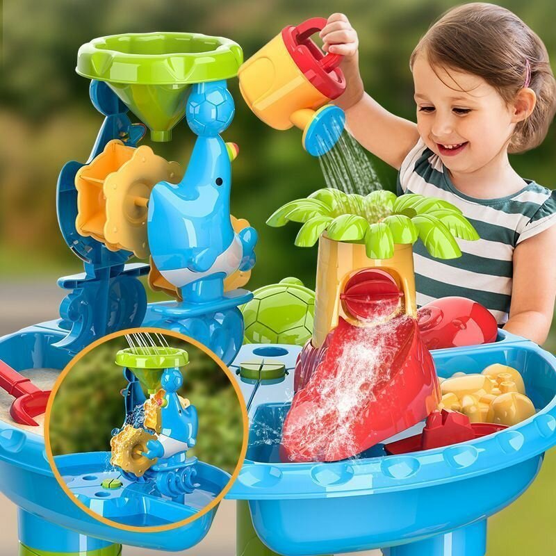 Уличная детская песочница игровой набор 