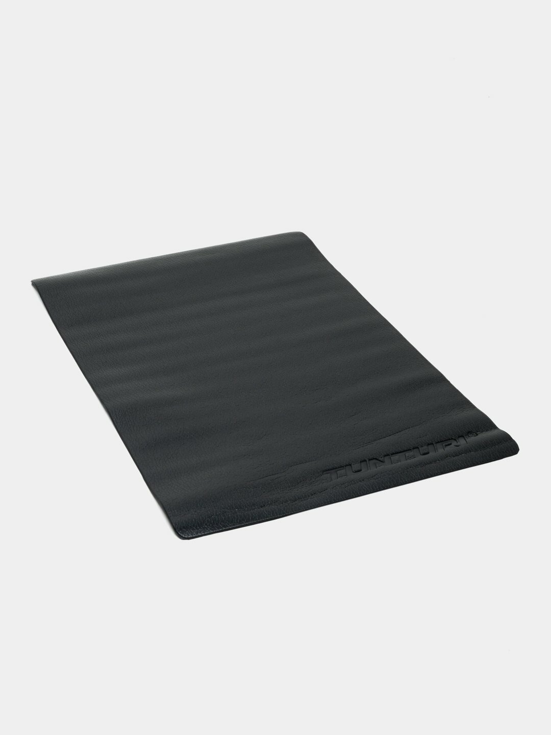 Коврик спортивный Tunturi, для кардиотренажеров, черный, 100x70 см — фото 1