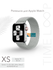 Ремешок тканевый плетеный для Apple Watch Series 1-10 SE, SE 2 и ...