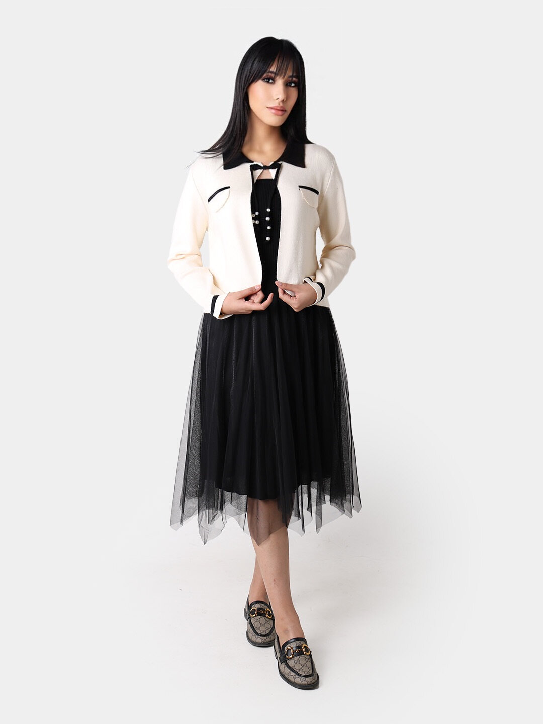 Платье , размер One Size, белый, — фото 1