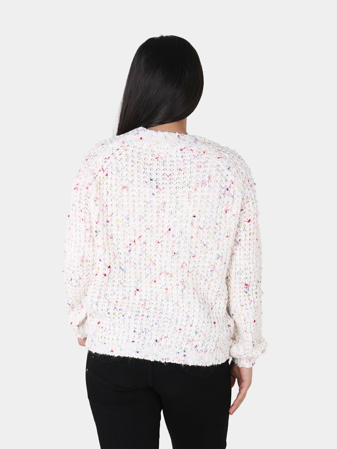 Джемпер , размер One Size, белый, — фото 1