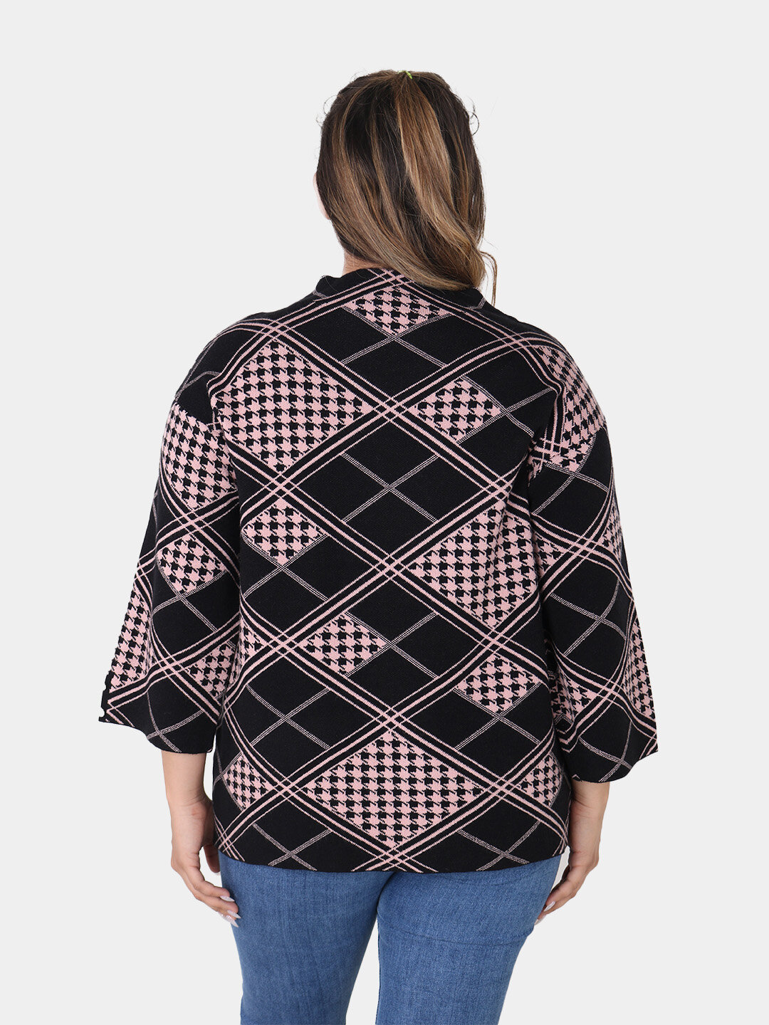 Свитер размер One Size, , темно-розовый — фото 1