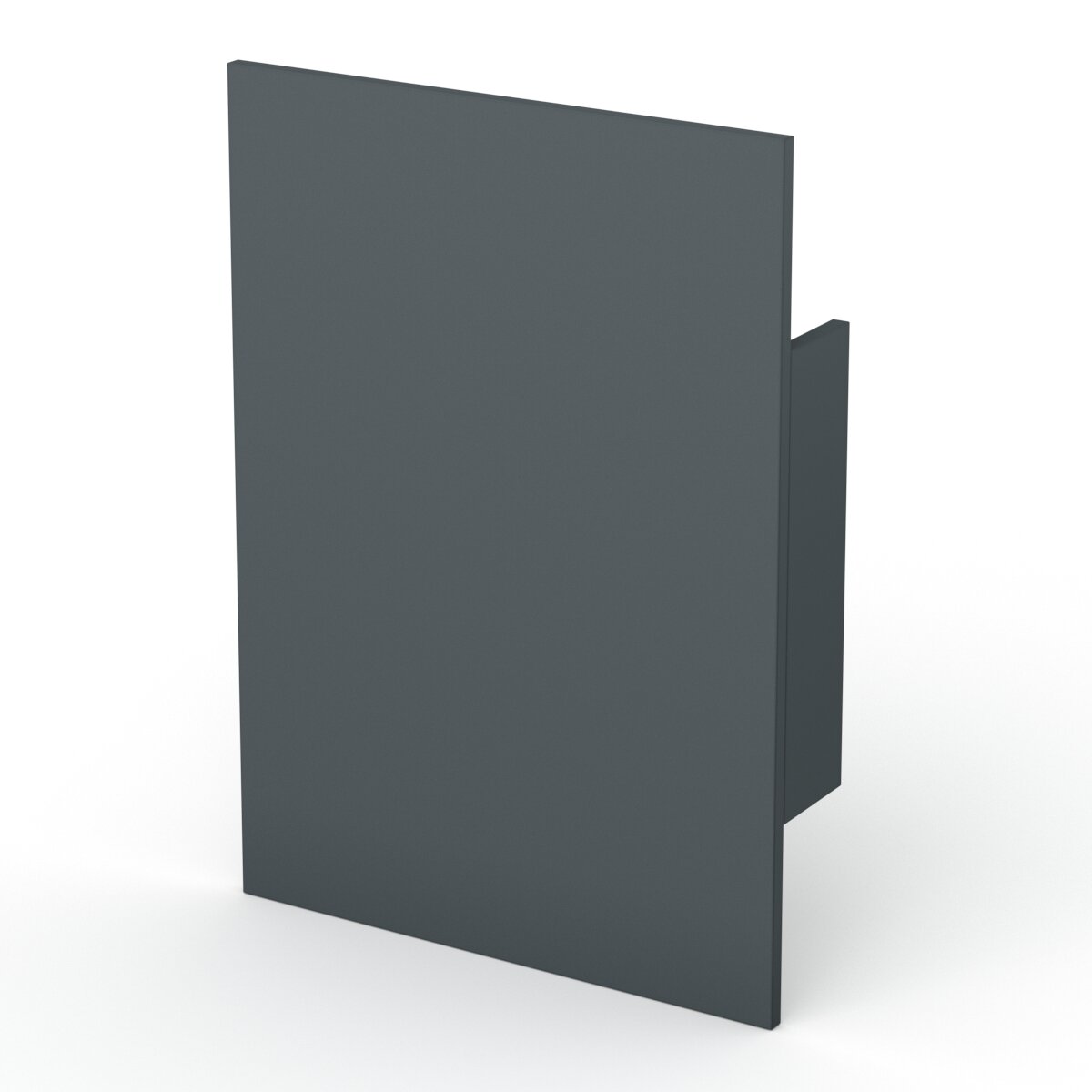 Заглушка фасада кассового стола "ривьера", Темно-Серый. Производитель товара - компания Westcom.