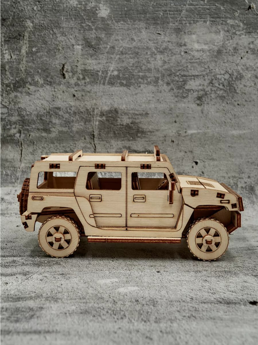 Конструктор для мальчиков-модель автомобиля Хаммер — фото 1