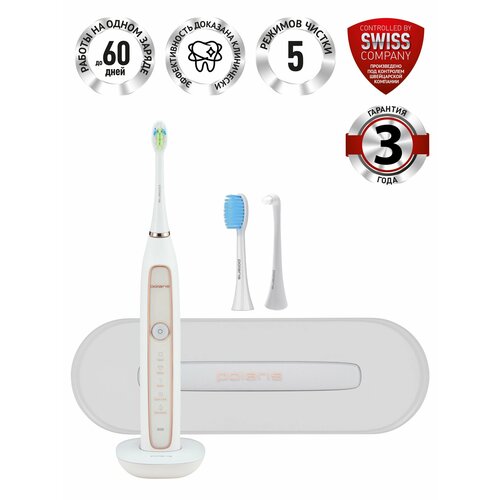 Электрическая зубная щетка Polaris PETB 0101,  Global, белый,