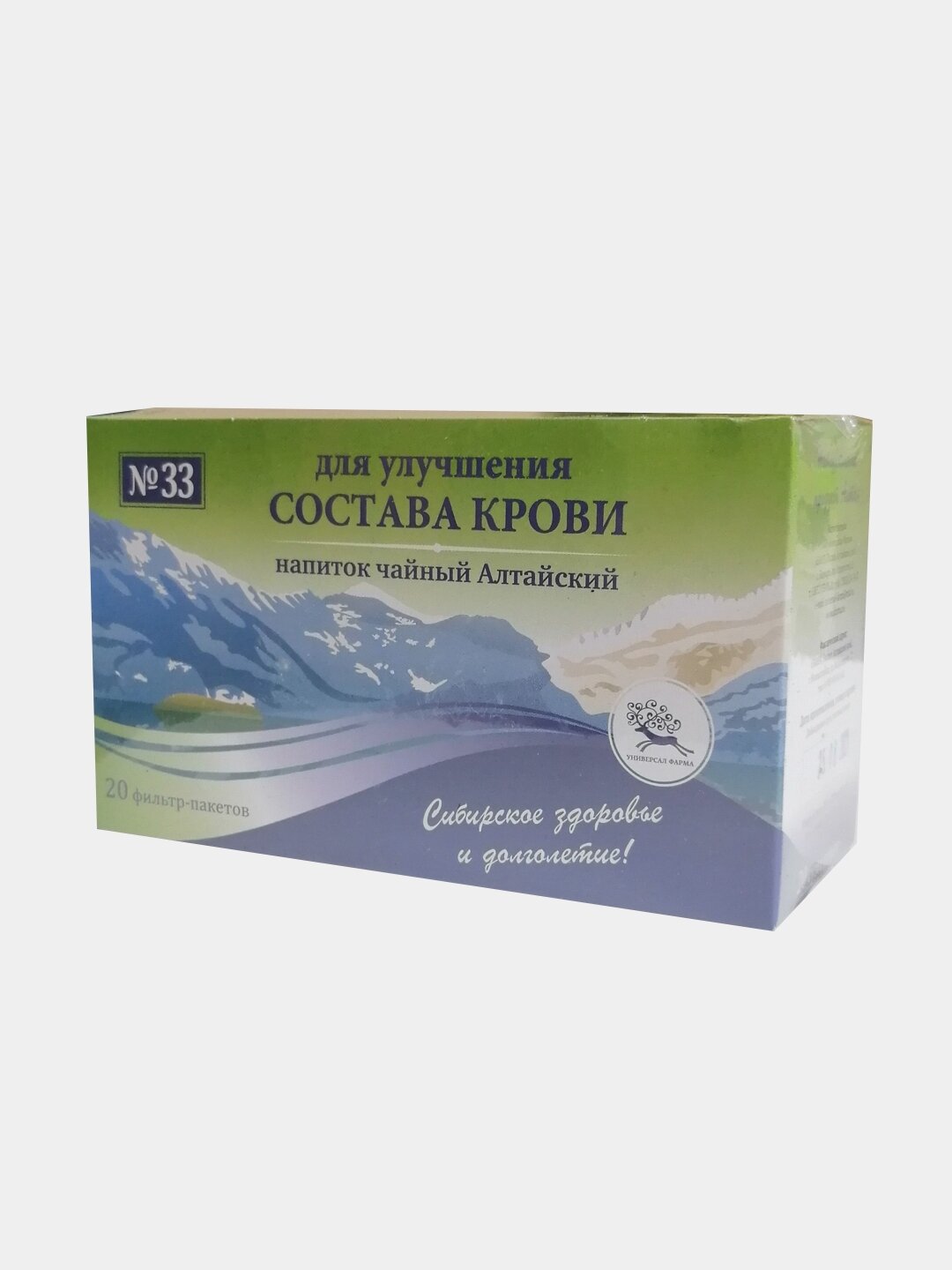 Картинки Сбор трав для улучшения состава крови 20 фильтр-пакетов (Универсал-Фарма)