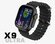Смарт часы X9 Ultra black NFC звонки черный