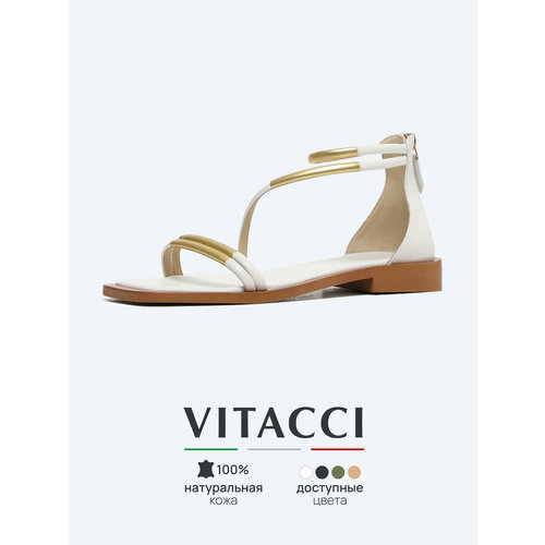 фото Сандалии vitacci, размер 36, белый