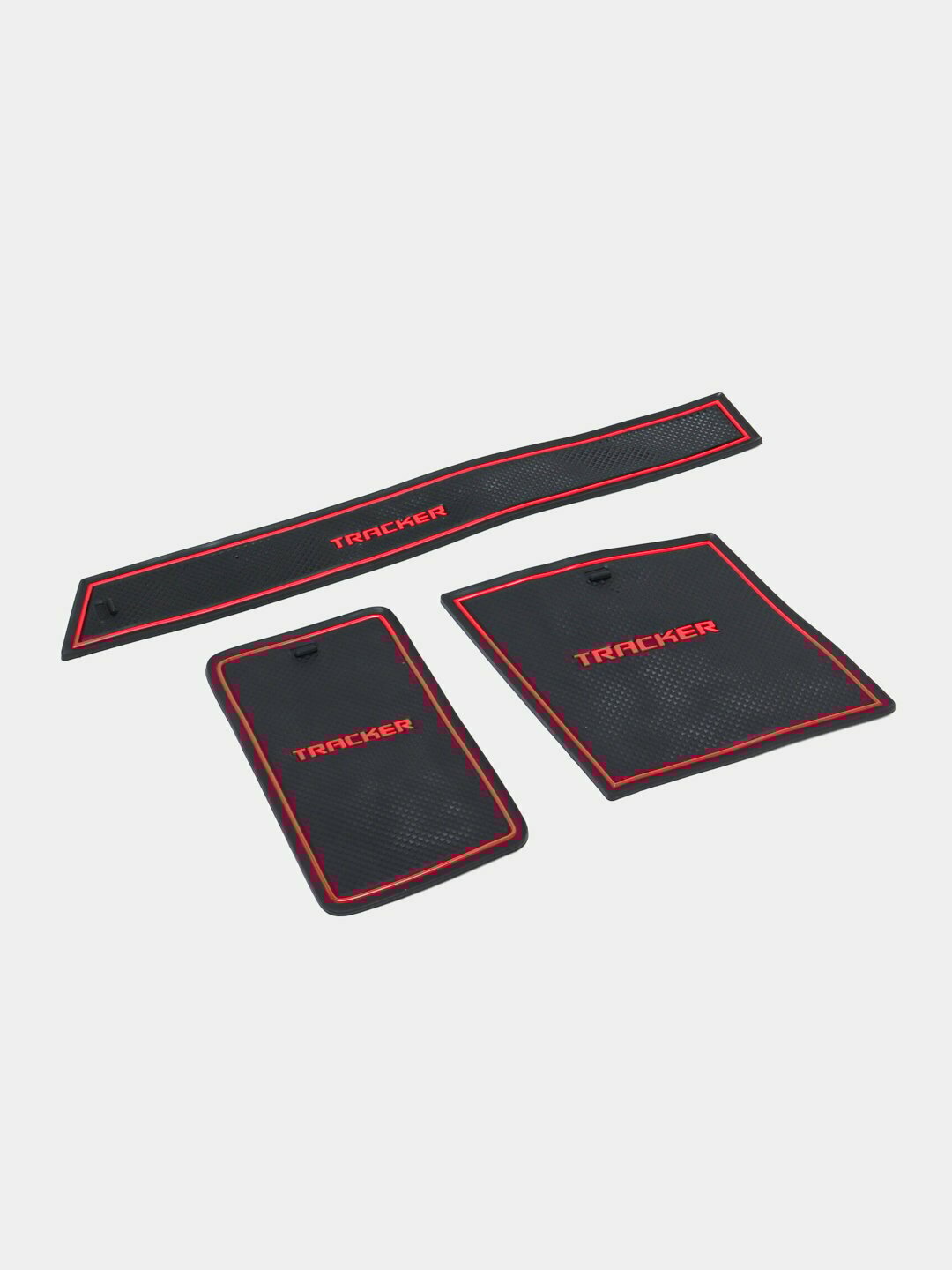 Коврики резинки, вставки на торпеду автомобиля Tracker 2 противоскользящие — фото 1