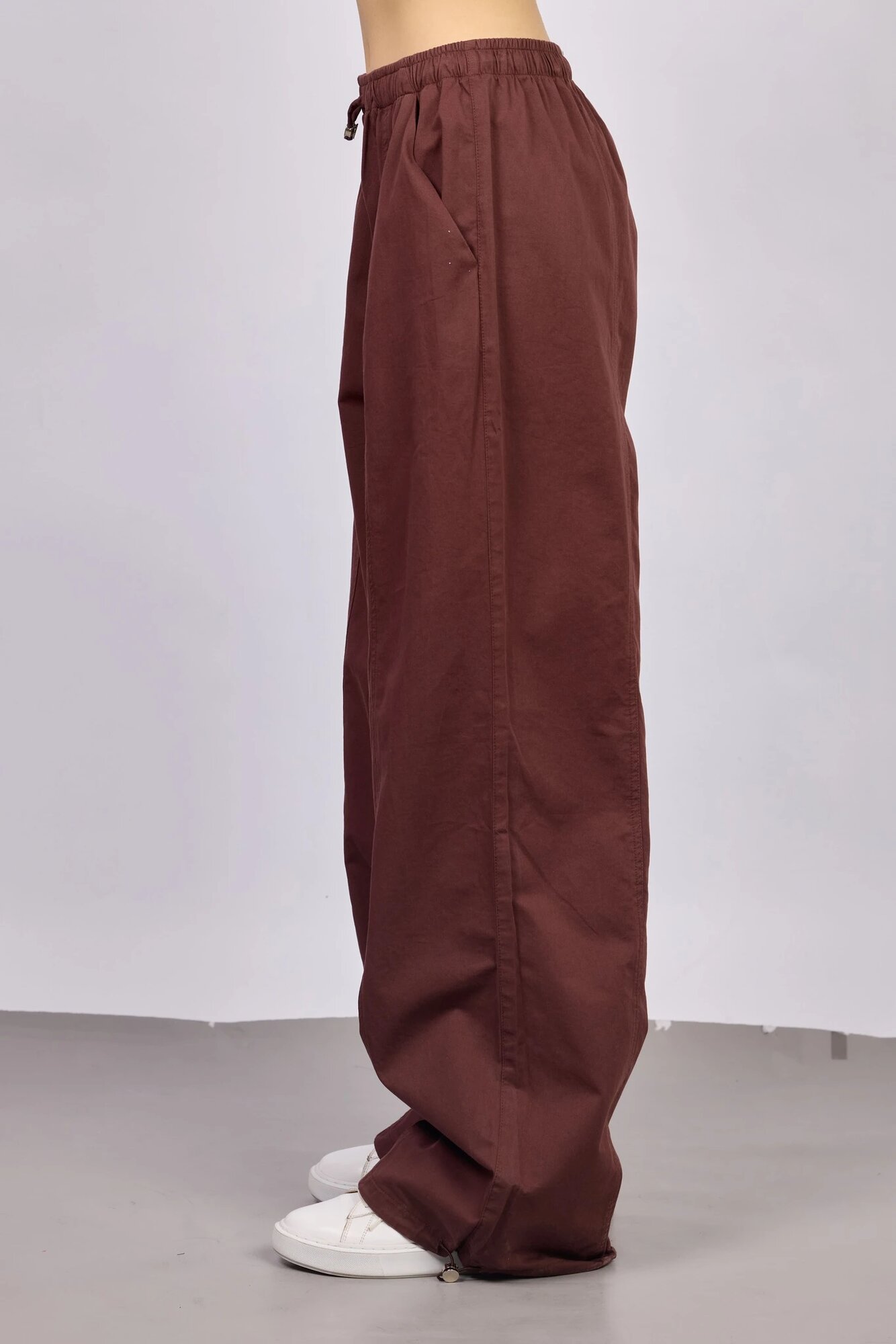 Брюки Selfie, размер XS, бордовый — фото 1