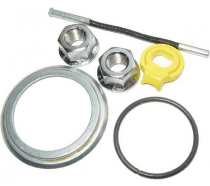 Штырек 86.85 мм, стопорная шайба, гайка/шайба 2 шт, пыльник Shimano для SG-3R40