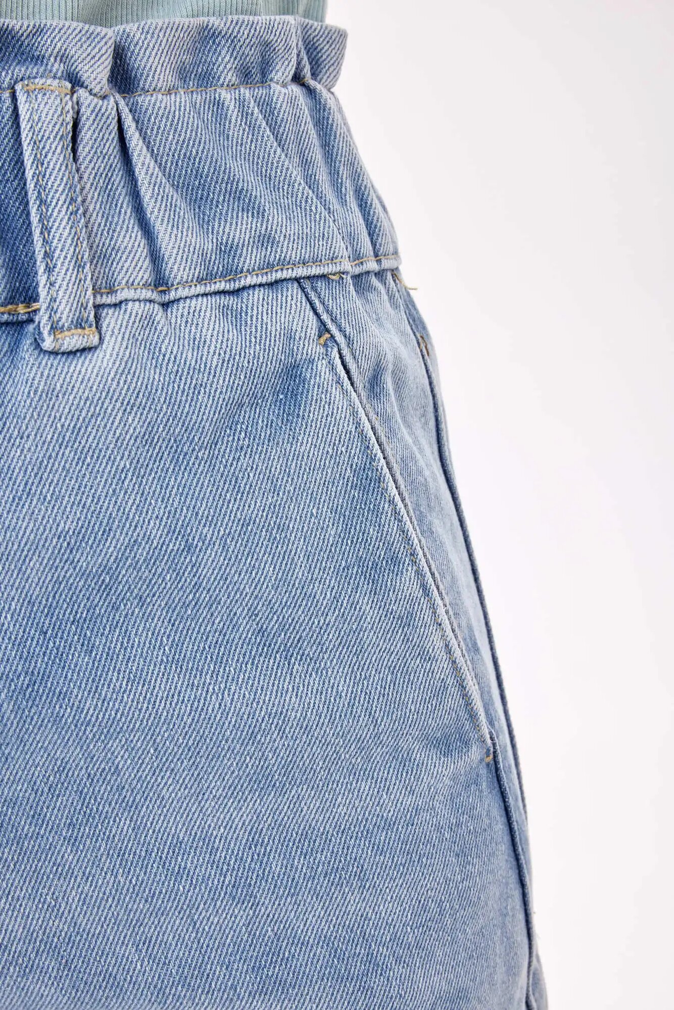 Джинсы Selfie, размер S, голубой — фото 1