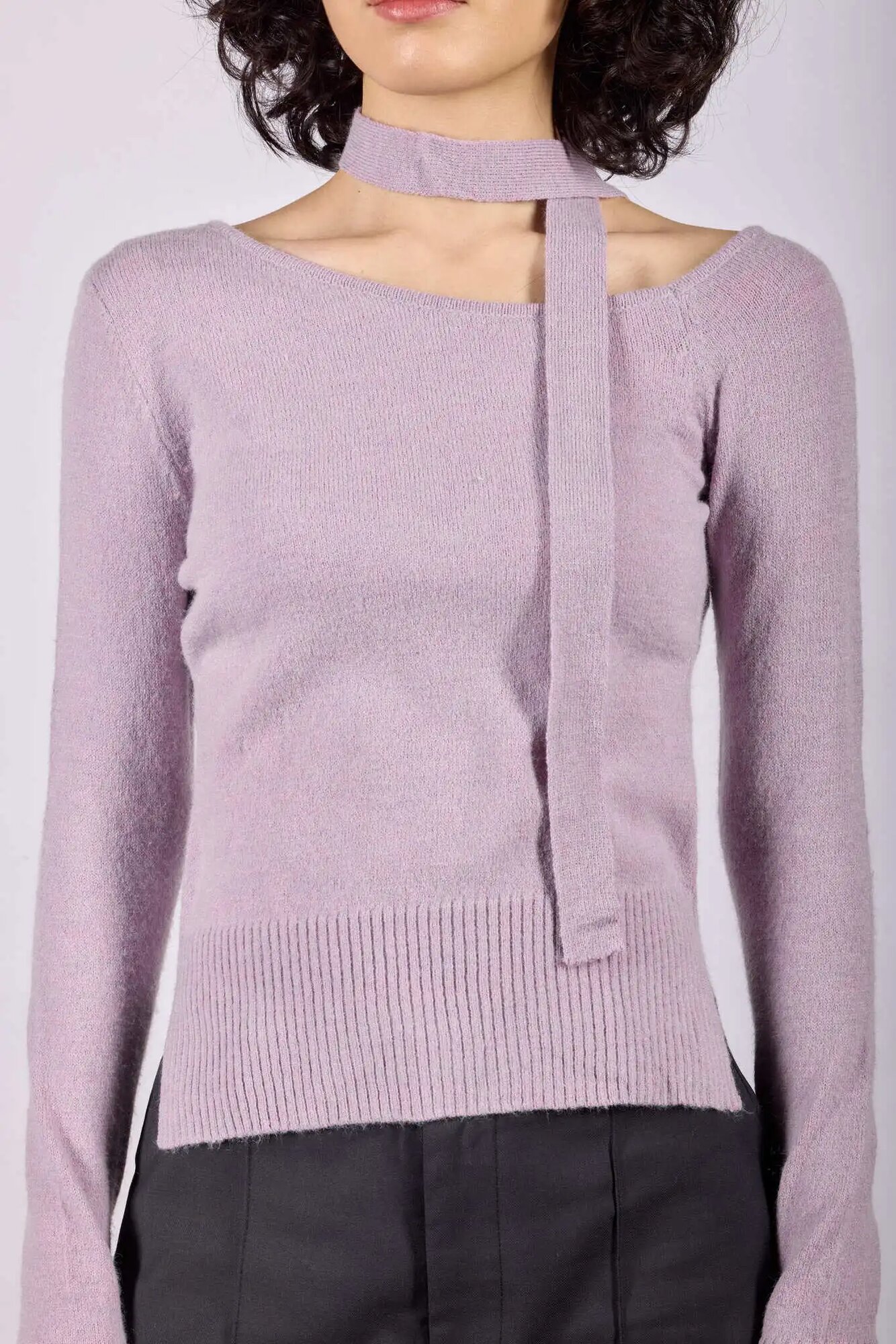 Джемпер Selfie, размер XS, лавандовый — фото 1