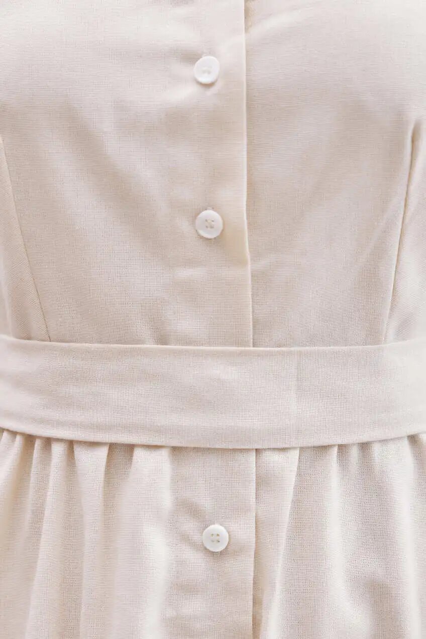 Сарафан Selfie, размер S, бежевый — фото 1