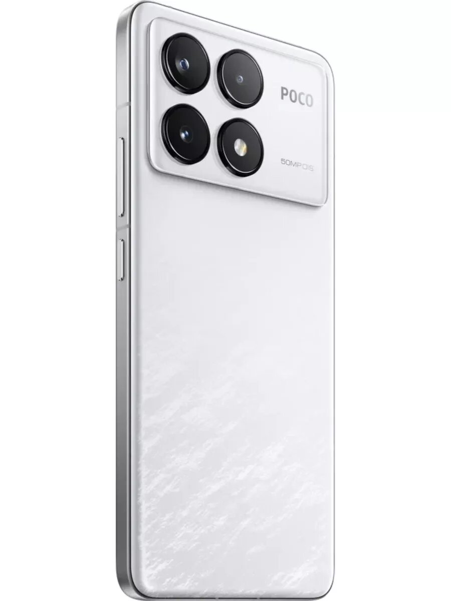 Смартфон POCO F6 Pro 12+256 ГБ/ White/AMOLED 6.67"/Android/Ростест — фото 1