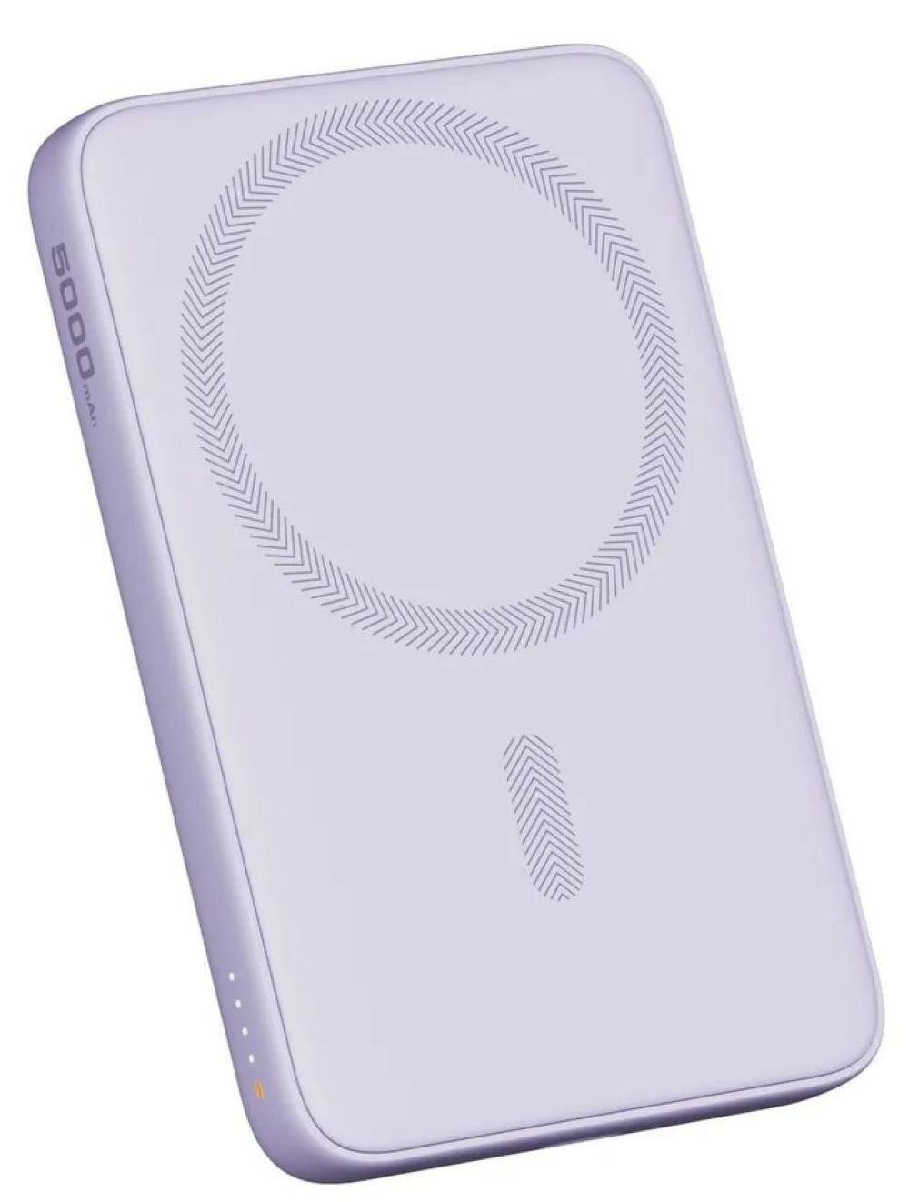Внешний аккумулятор Aukey MS03 Magnetic 5000 Фиолетовый
