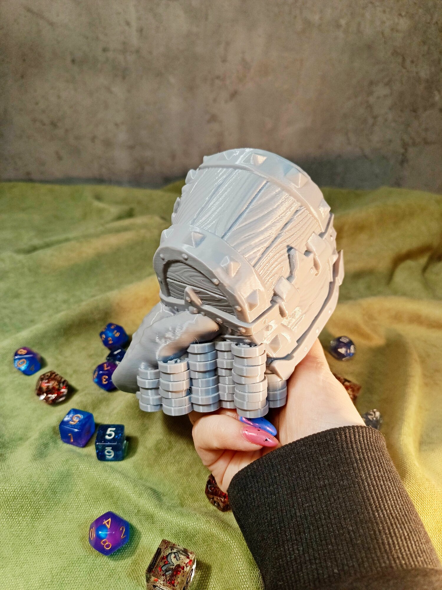 Башня для кубиков дайсов "Мимик" днд Dice Tower Дайстауэр DnD — фото 1